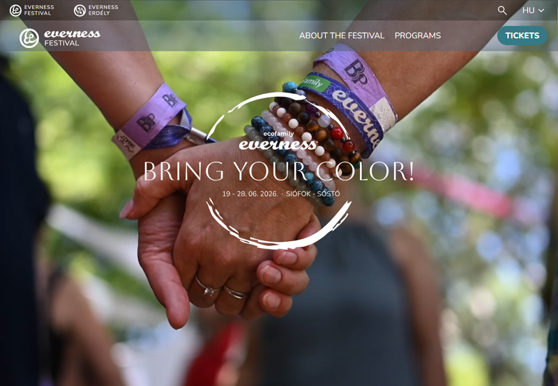 Everness Festival Custom Web Development